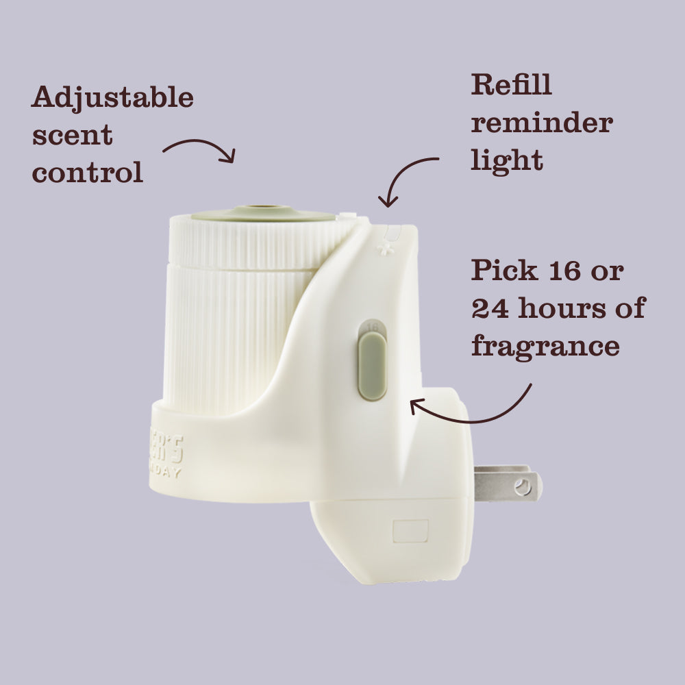 Premium Dandelion Plug In Scented Oil Warmer With Refill