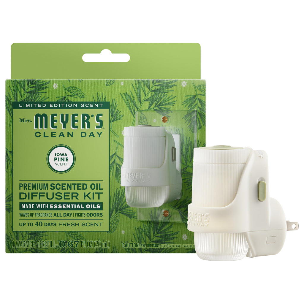 Premium Iowa Pine Plug In Scented Oil Warmer With Refill