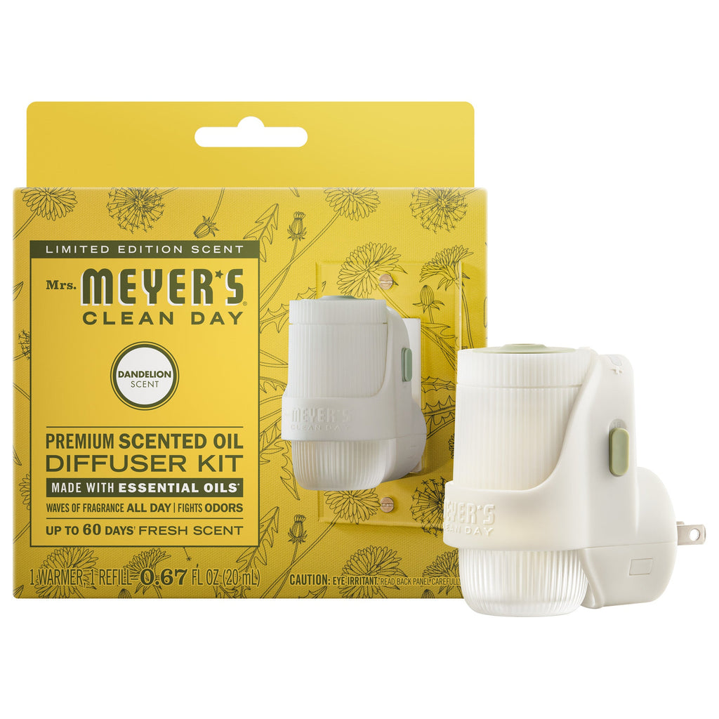 Premium Dandelion Plug In Scented Oil Warmer With Refill