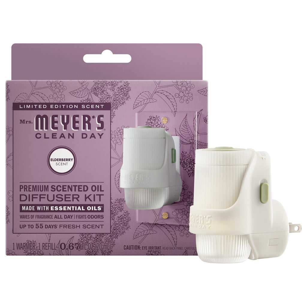 Premium Elderberry Plug In Scented Oil Warmer With Refill