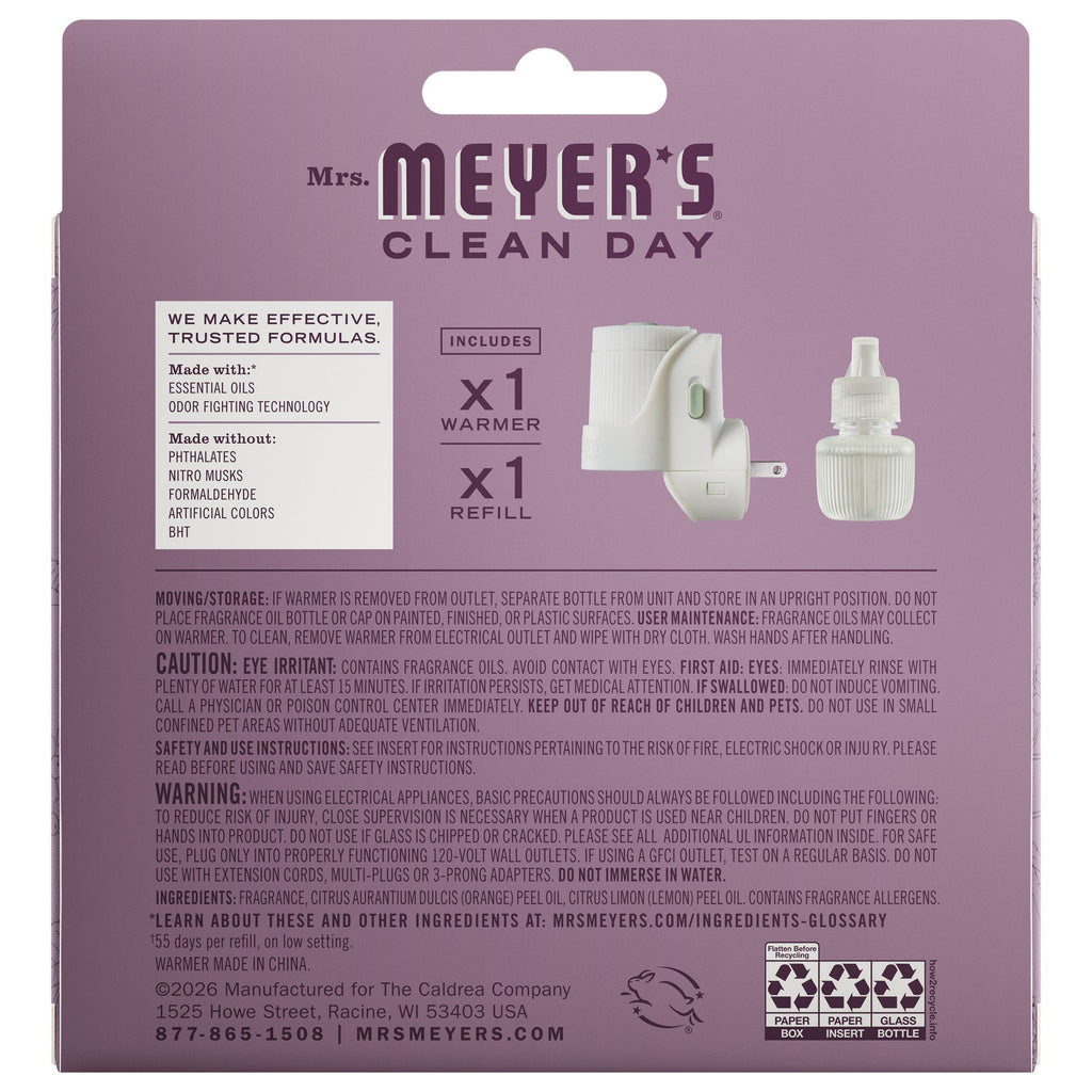 Premium Elderberry Plug In Scented Oil Warmer With Refill