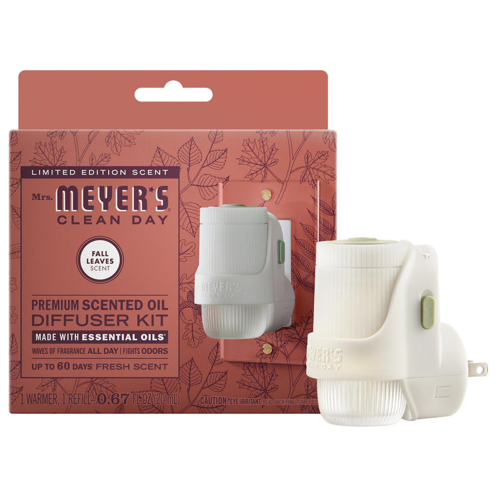 Premium Fall Leaves Plug In Scented Oil Warmer With Refill