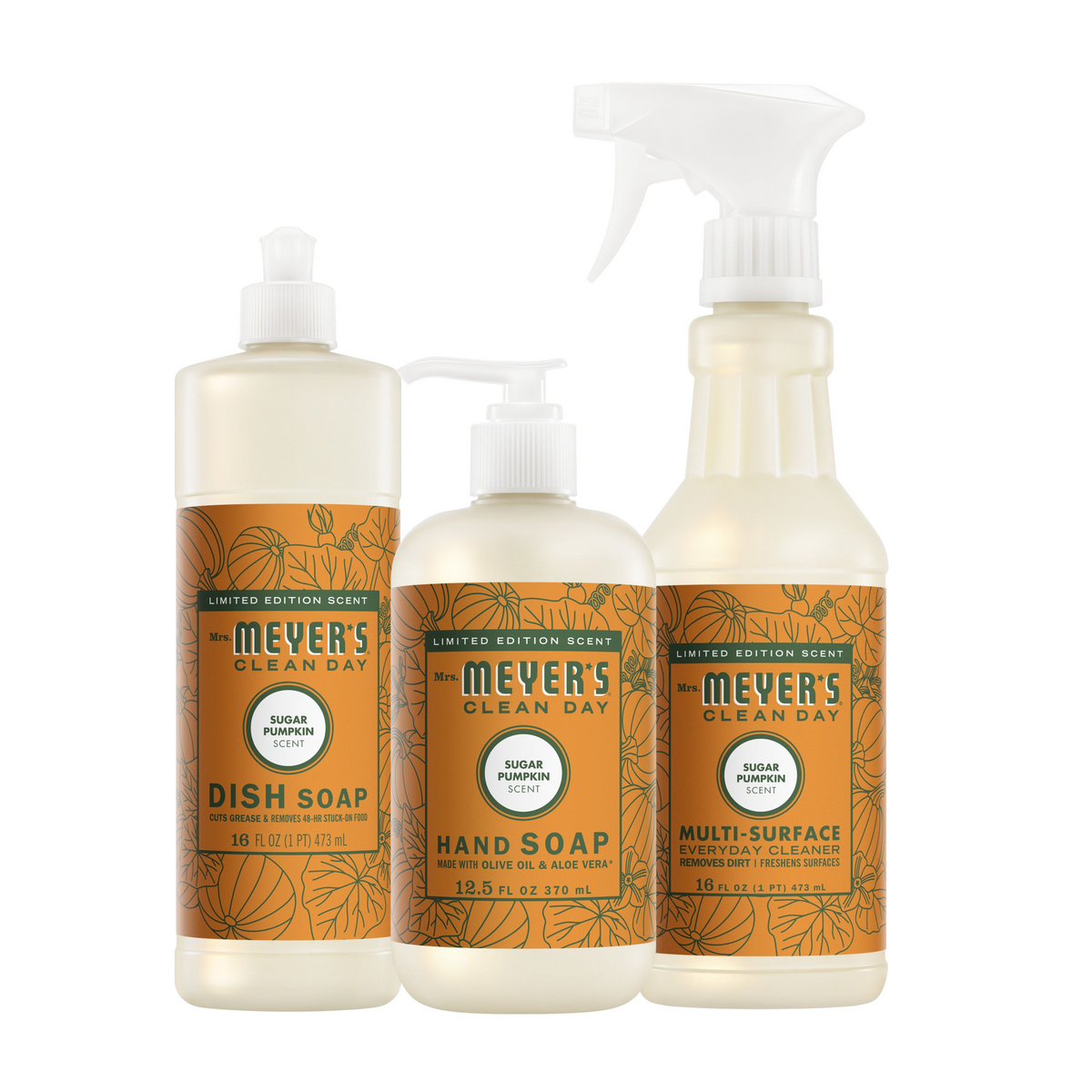 Premium Sugar Pumpkin Kitchen Basics Set