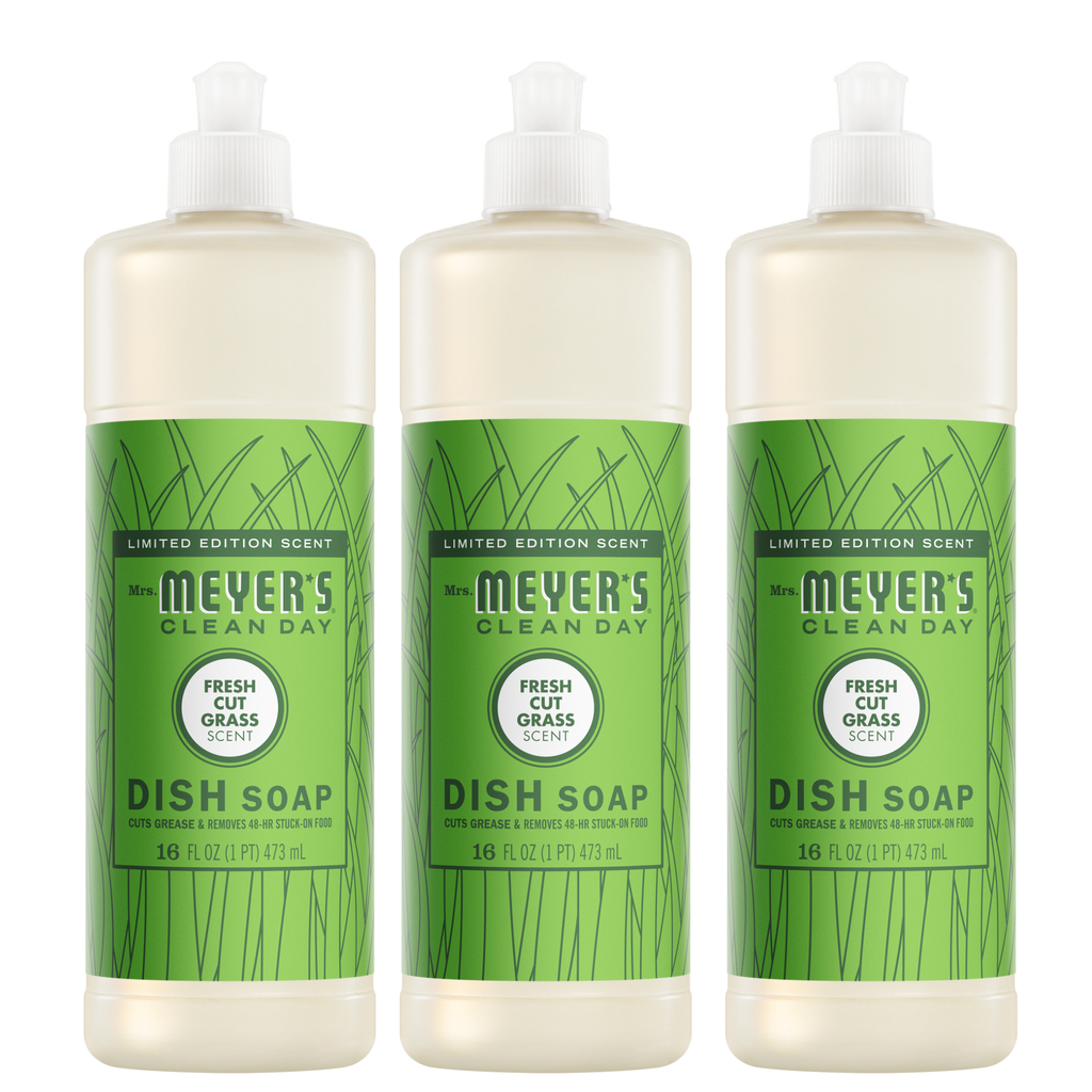 Premium Fresh Cut Grass Dish Soap 3-count Bundle