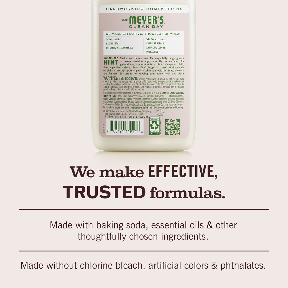 Premium Apple Blossom Baking Soda Cream Cleaner