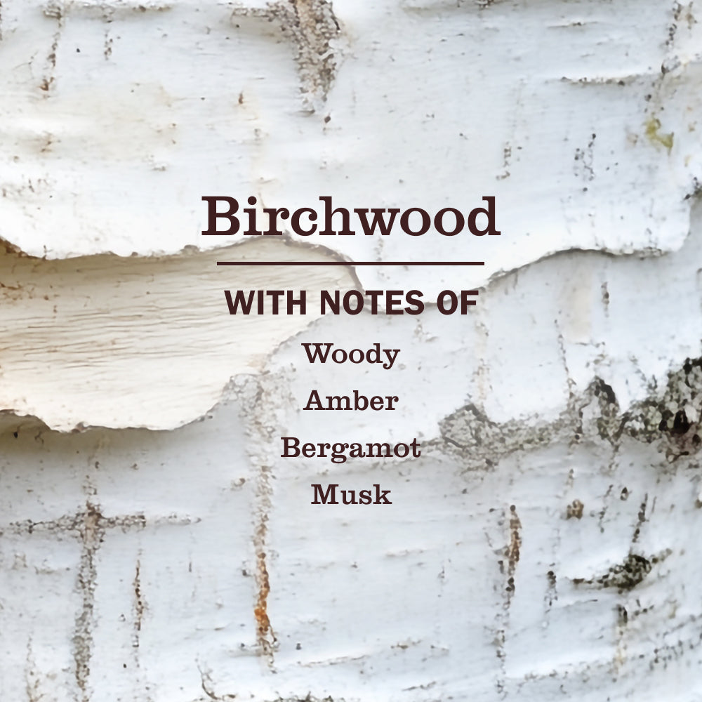 Premium Birchwood Liquid Hand Soap & Refill Set