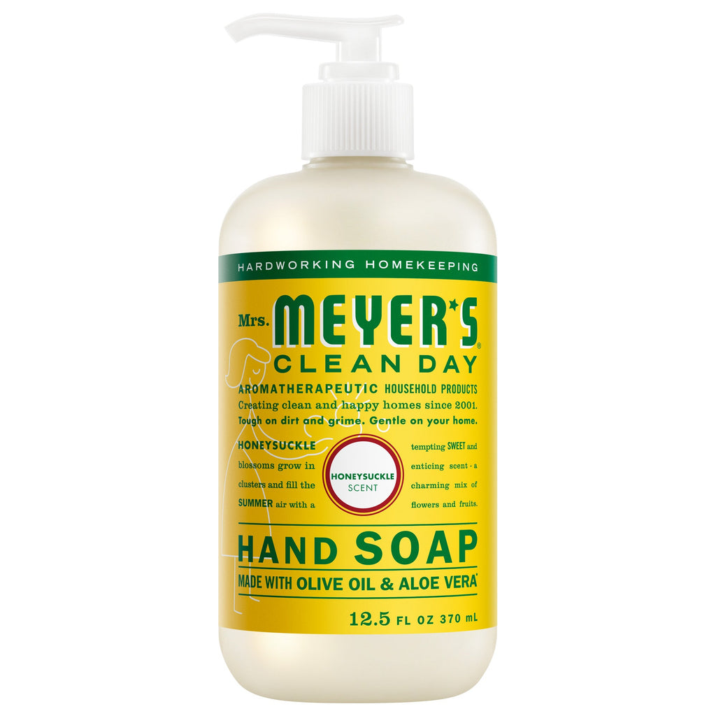 Premium Honeysuckle Liquid Hand Soap & Refill Set