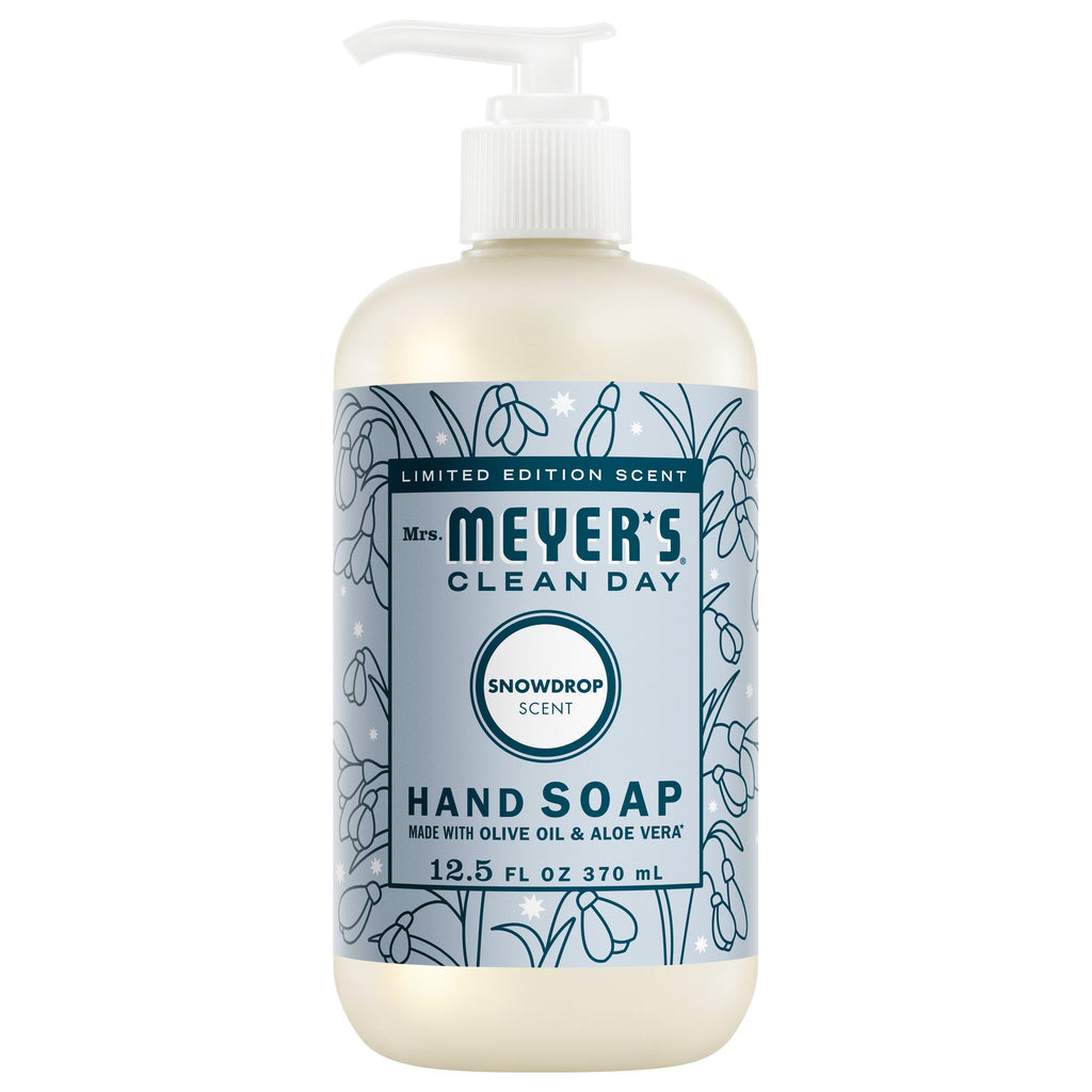 Premium Snowdrop Liquid Hand Soap & Refill Set