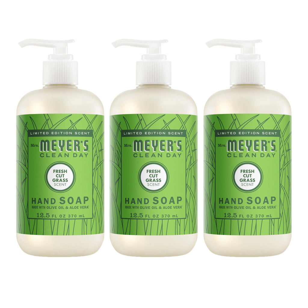 Premium Fresh Cut Grass Liquid Hand Soap 3-count Bundle