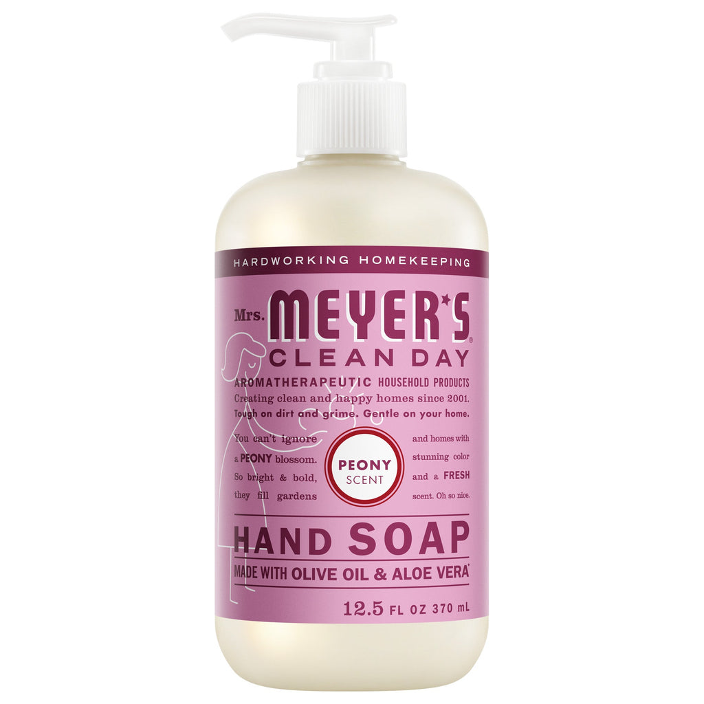 Premium Peony Liquid Hand Soap & Refill Set