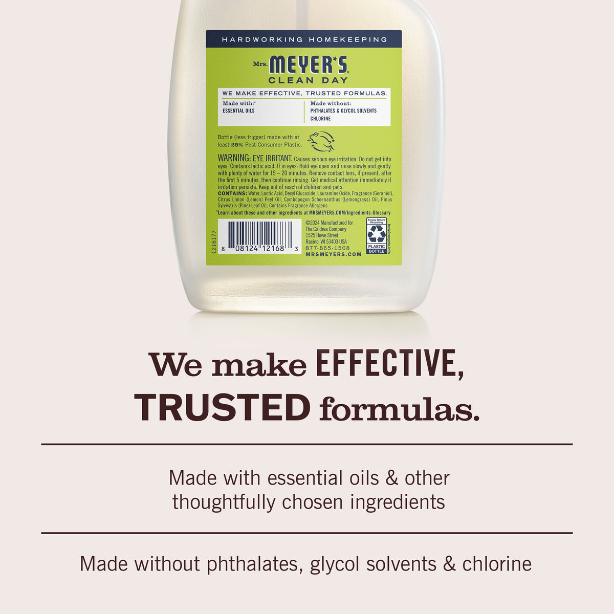 Premium Lemon Verbena Tub & Tile