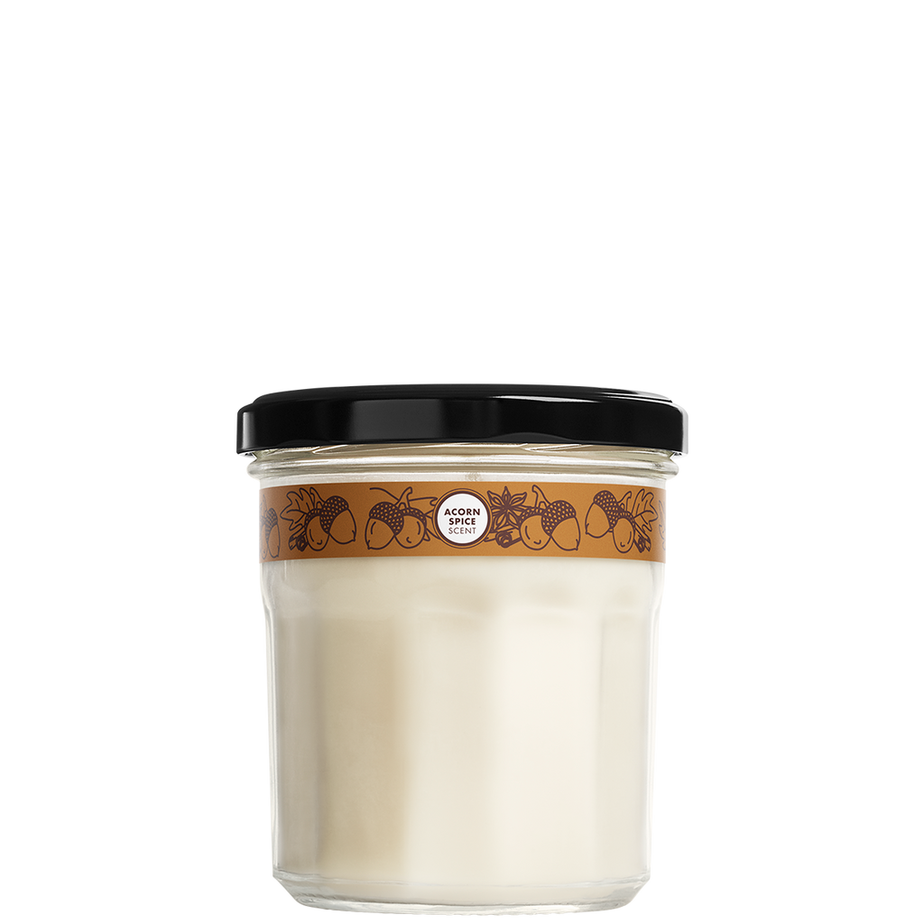 Premium Acorn Spice Soy Candle Large