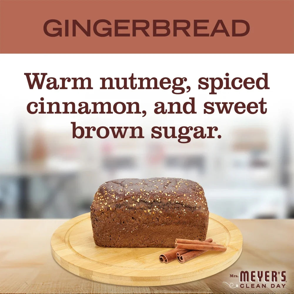 Premium Gingerbread Tin Candle