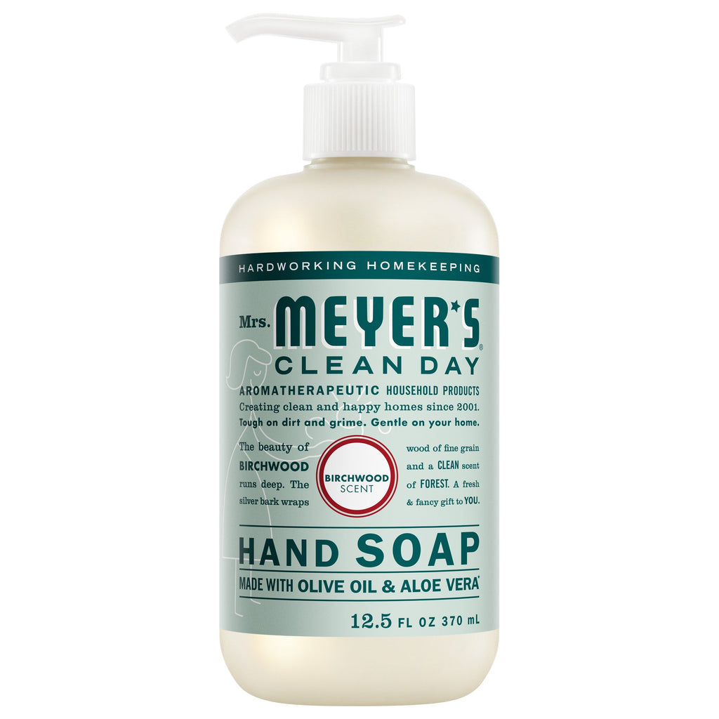 Premium Birchwood Liquid Hand Soap & Refill Set