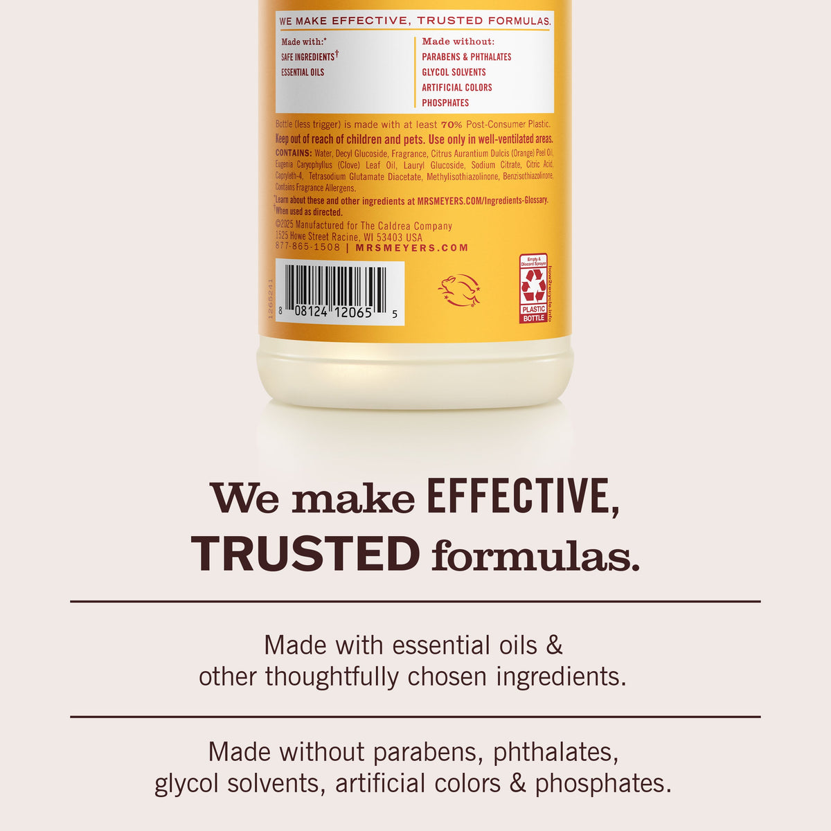 Premium Clementine Multi-Surface Everyday Cleaner
