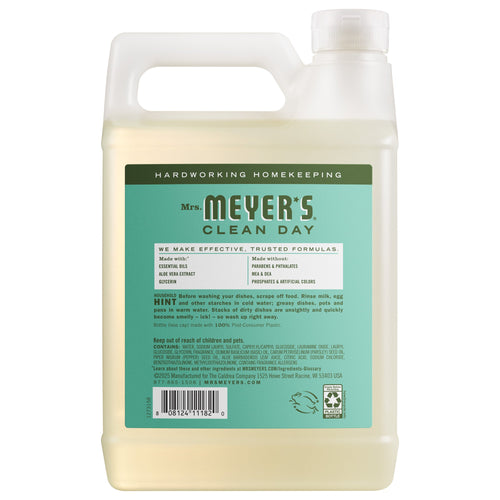 Premium Basil Dish Soap Refill